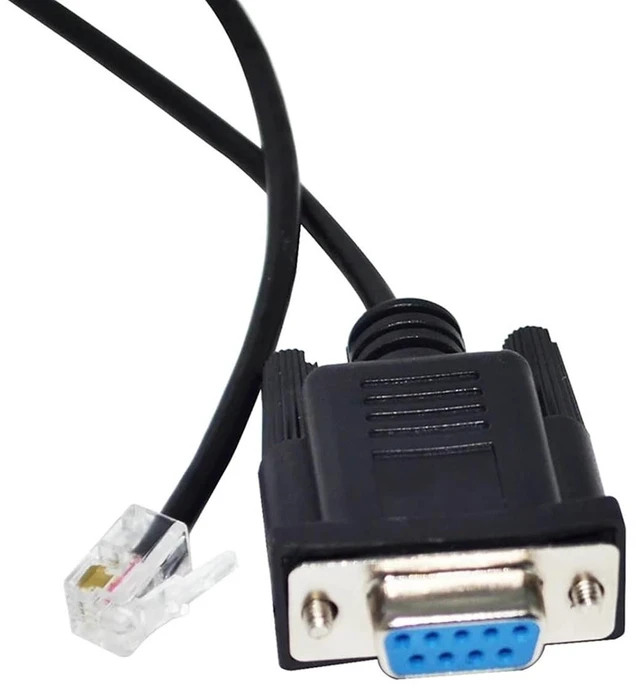 Main image of USB / DB9 to RJ9 4P4C RS232 CONVERTER SERIAL COMMUNICATION CABLE CONNECT to PC(1.8m,DB9 to 4P4C)