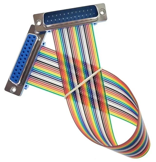 Alt view image 3 of 3 - 1PCS D-SUB Serial Port Connector Adapter RS232 COM Extension Cable DB9 DB15 DB25 DB37 DIDC 9 15 25 37 Pin Male Female(DB15,Female to Female_1PCS_30CM)