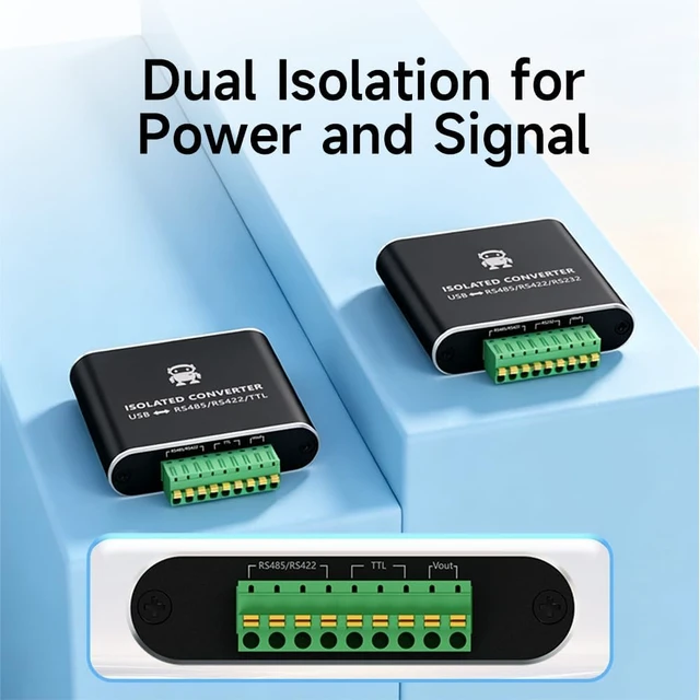 Alt view image 4 of 7 - FT232RL USB to Serial Port Converter Support USB to TTL/RS485/RS232/RS422 Industrial-Grade (E810-U16)
