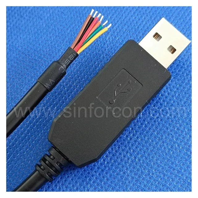 Alt view image 4 of 4 - USB Serial COM TTL UART Interface Adapter TTL-232R-3V3-WE-1800 to Line End MCU SBC ARM(2.9M)