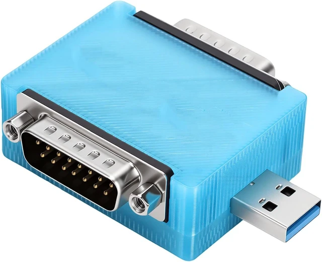 Alt view image 6 of 7 - USB to DB15 Female Adapter Plug and Play