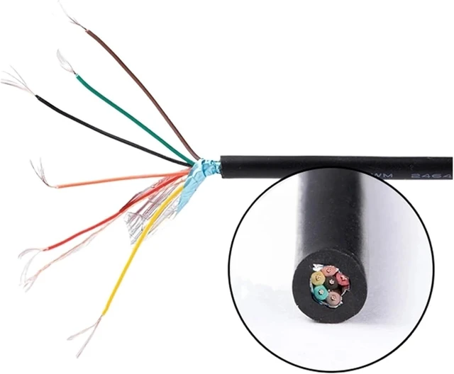 Alt view image 4 of 4 - Industrial Grade USB-ETH USB Convert to Ethernet Programming Cable Fit Compatible S-EME-NS HMI S7-200 S7-1200/1500 FX5U Series PLC