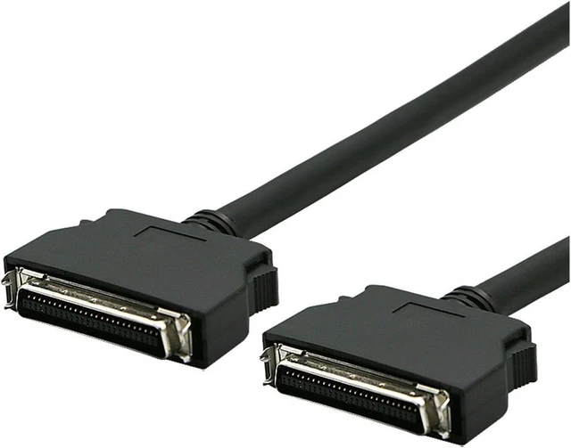 Main image of SCSI HPCN50 CN50 50Pin Male to Male Shielded Data Cable Custom Length 28AWG(50cm)