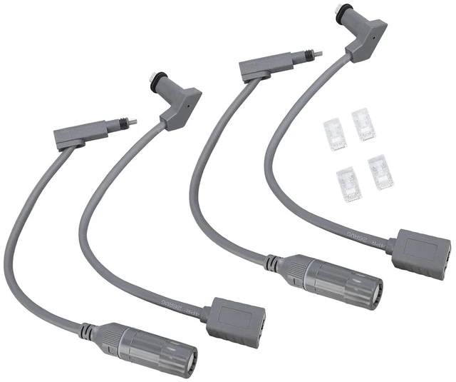Alt view image 2 of 7 - Aramox SPX to RJ45 Adapter Cable, 24AWG Copper Ethernet Connector 1200Mbps,