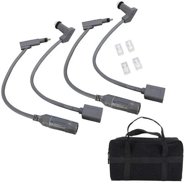 Alt view image 6 of 7 - Aramox SPX to RJ45 Adapter Cable, 24AWG Copper Ethernet Connector 1200Mbps,