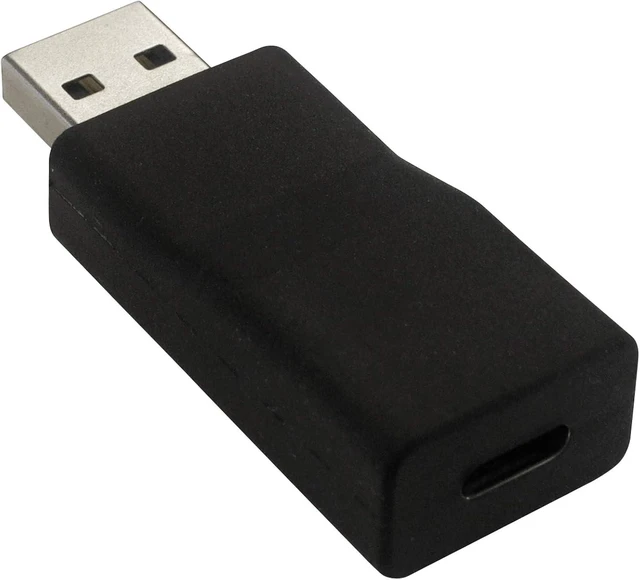 Main image of Rotronic Roline 12032995 3.1 USB Adapter, Type A Male to C Female Black