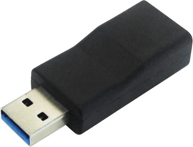 Alt view image 4 of 4 - Rotronic Roline 12032995 3.1 USB Adapter, Type A Male to C Female Black