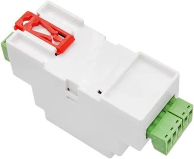 Alt view image 2 of 5 - DIN Rail Serial port RS485 to Ethernet RJ45 Converter device server