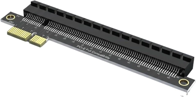 Main image of PCI-E1X to 16X PCI Express Riser Card X1 to X16