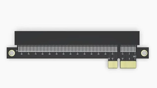 Alt view image 4 of 6 - PCI-E1X to 16X PCI Express Riser Card X1 to X16