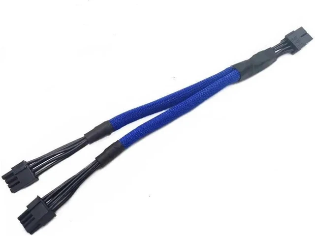 Main image of 16AWG GPU 8Pin Female to Dual 3X 8-Pin 6+2Pin