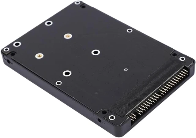 Alt view image 3 of 6 - 44-Pin mSATA to 2.5-Inch IDE/PATA Adapter Converter Card with Protective Case