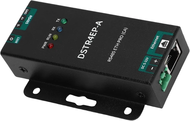 Alt view image 2 of 7 - Kadimendium 485 to Ethernet Serial Device Adapter Efficient Communication Solution for Data Transmission Aluminum Module