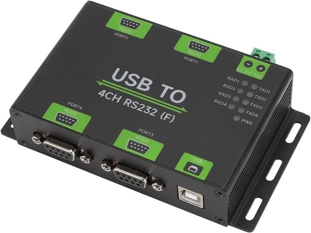 Alt view image 2 of 7 - Hidyliu Isolated USB to RS232 Converter, Industrial Adapter
