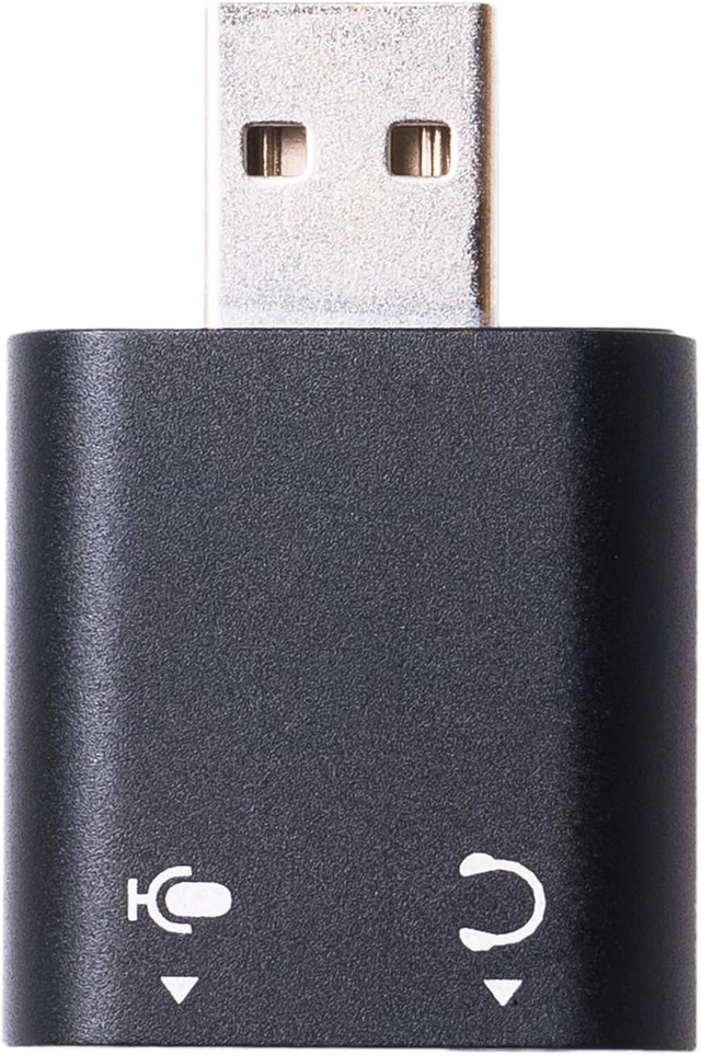 Alt view image 3 of 6 - Miyoshi MCO PAA-U3P Audio Converter Adapter, USB Port to 3.5mm Mini Jack 3 Pole Type