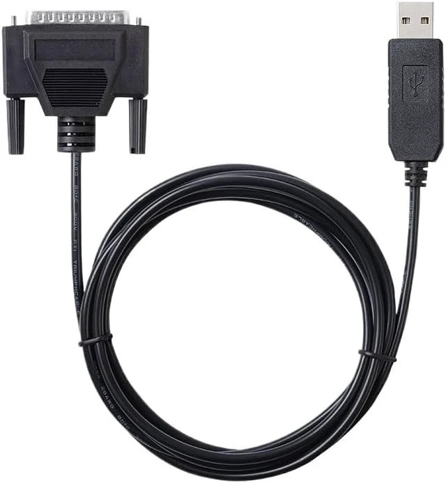 Alt view image 2 of 4 - 6 10 11 12 15 Series FT231XS USB RS232 Serial to DB25 Male Cable Software Flow Control CNC-SW-25M(300CM)