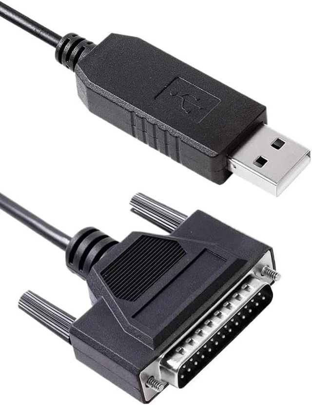 Alt view image 3 of 4 - 6 10 11 12 15 Series FT231XS USB RS232 Serial to DB25 Male Cable Software Flow Control CNC-SW-25M(300CM)