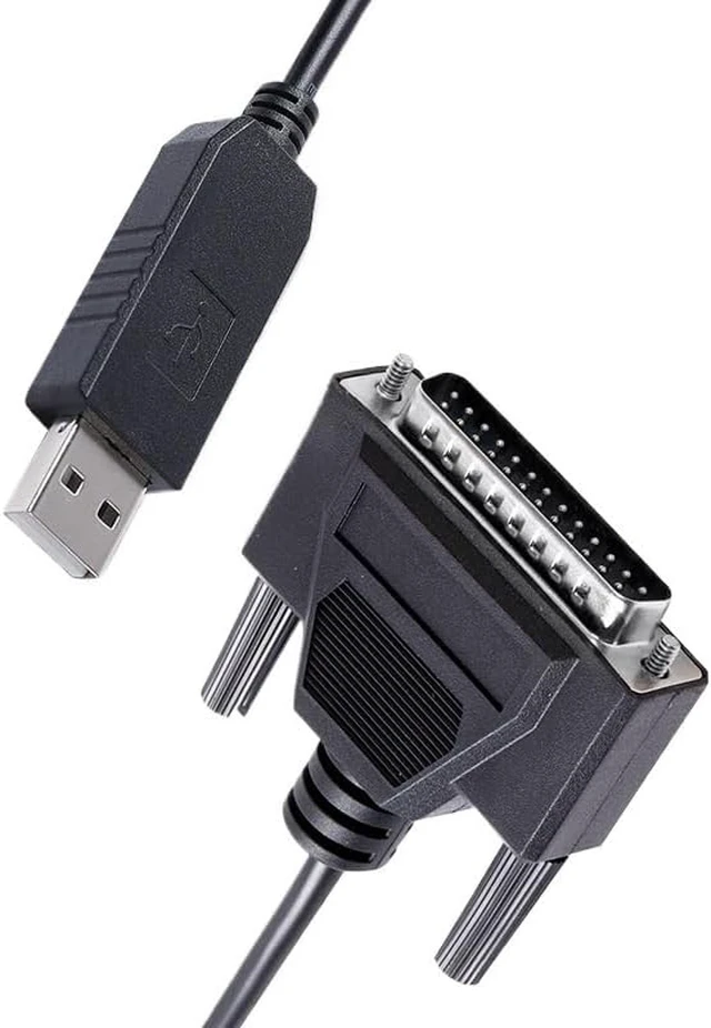 Alt view image 4 of 4 - 6 10 11 12 15 Series FT231XS USB RS232 Serial to DB25 Male Cable Software Flow Control CNC-SW-25M(300CM)