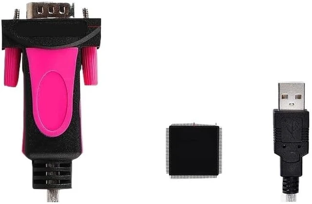 Alt view image 4 of 5 - F&T>D*I USB to RS232 Male DB9 Cable Serial COM Port Adapter Chip F&T>D*I USB R232 Converter Cable