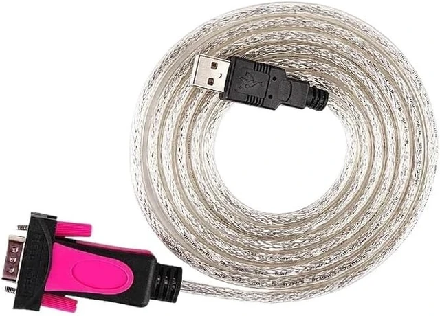 Alt view image 5 of 5 - F&T>D*I USB to RS232 Male DB9 Cable Serial COM Port Adapter Chip F&T>D*I USB R232 Converter Cable