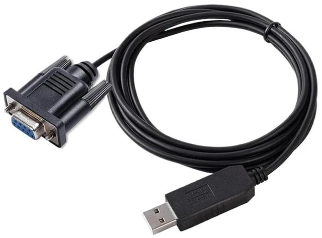Main image of F&T>D*I FT232RL USB to RS232 Serial Converter DB9 Female Cord Standard Pinout/Null Modem for 7/8/8.1/10 an/DRO/id Linux(Standard Pinout)