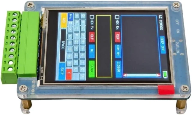 Alt view image 3 of 7 - Handheld Serial Debugger RS485/RS232/TTL 2.8 Inch Touch TFT Screen STM32