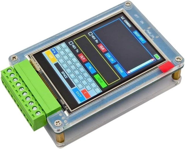 Alt view image 6 of 7 - Handheld Serial Debugger RS485/RS232/TTL 2.8 Inch Touch TFT Screen STM32