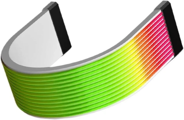 Alt view image 2 of 5 - 5V 3Pin PC RGB GPU Cable 8/24PIN Motherboard Power Extension Cable ARGB Motherboard Cable(X12)
