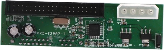 Alt view image 2 of 3 - ATA 133 100 HDD CD DVD Serial to IDE Adapter Converter 2.5 Female to 3.5 inch IDE Male 40 pin Port 1.5Gbs Support