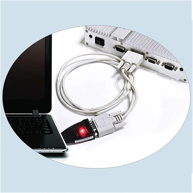 Alt view image 5 of 5 - USB to RS-232 Converter RS232 to USb2.0 Conversion Adapter
