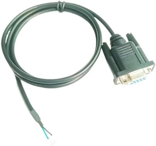 Alt view image 2 of 3 - Satellite Receiver Firmware Update Flash Cable 9 Pin DB9 Female to 3-Pin Terminal Update Upgrade Flash Cable(1.8M)