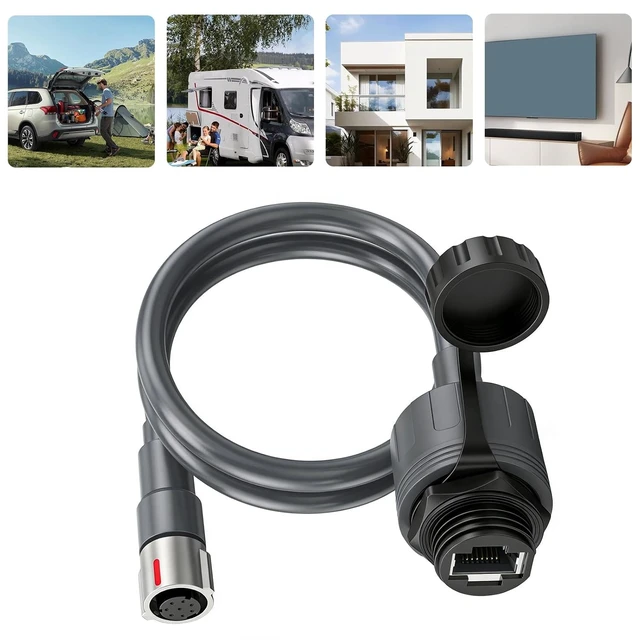 Alt view image 2 of 7 - Omabeta SPX to RJ45 Adapter for Performance Gen3 Durable Cable 2000Mbps