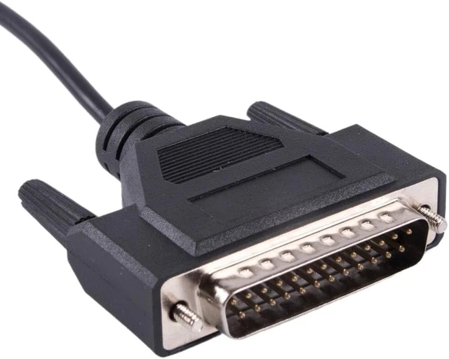 Alt view image 5 of 6 - USB to RS232 25 Pin DB25 Male Connector Serial Adapter Cable CNC Controls Programming Cable Compatib C-232R US-232R(16ft)