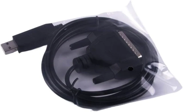 Alt view image 6 of 6 - USB to RS232 25 Pin DB25 Male Connector Serial Adapter Cable CNC Controls Programming Cable Compatib C-232R US-232R(16ft)