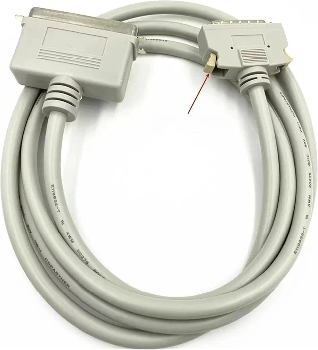 Alt view image 5 of 5 - SCSI Cable HPDB50 to CN50 DB50 Shielded Scanner Recorder Connection Cord(1m)
