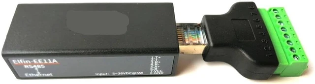 Alt view image 2 of 2 - Serial Port RS485 to RJ45 Ethernet Device Server Module
