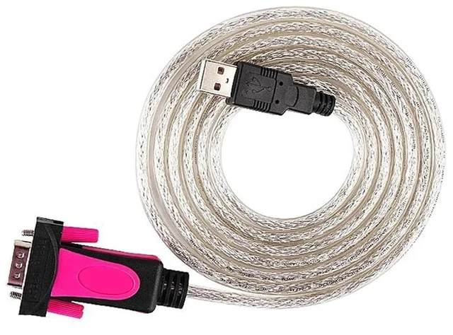 Alt view image 5 of 5 - F&T>D*I USB to RS232 Male DB9 Cord Serial COM Port Adapter Chip & R232 Converter 11/10/ 8.1 7 Vista XP(1m)