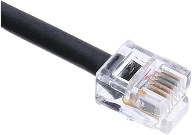 Alt view image 6 of 6 - USB RS232 Serial to RJ12 6P6C PLC Programming Cable with 231XS(1m)