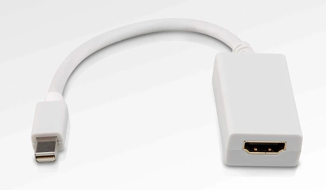 Alt view image 2 of 3 - Roline Mini DisplayPort HDMI Adapter, Mini DP ST - HDMI BU