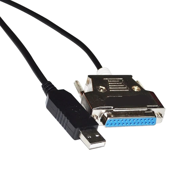 Alt view image 7 of 7 - INDUSTRIAL USB RS232 to D-SUB 25P DB25 FEMALE/MALE ADAPTER SERIAL COMMUNICATION CABLE(5m,USB to DB25 FEMALE)