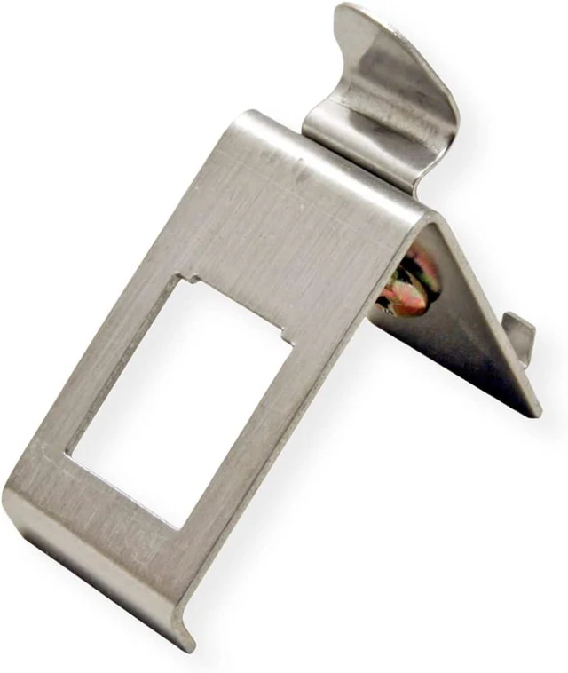 Alt view image 4 of 5 - ROLINE Top-hat Rail Adapter unequipped, for 1 Keystone