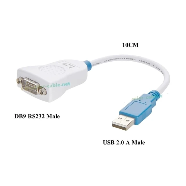 Alt view image 3 of 6 - CHIPI-X10 F&T>D*I USB Cord A to DB9 RS232 Serial Converter with FT231X Level Shifter Support Full-Handshake Window