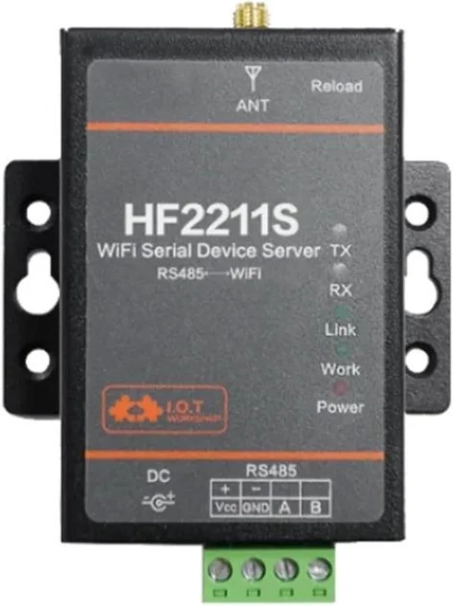 Alt view image 3 of 7 - HF2211S Serial Communication RS485 to WiFi Server