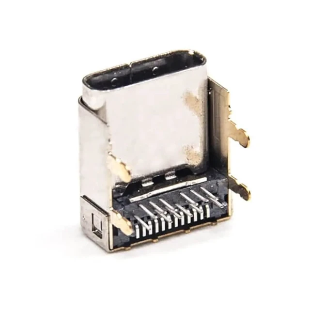 Alt view image 3 of 6 - USB Type C Right Angle 24 Pin Connector Through Hole