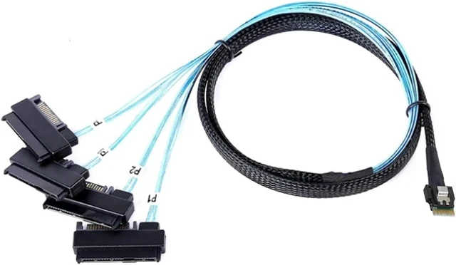 Alt view image 5 of 5 - Reliable Performance PCIE Slimline 4.0 38pin SFF-8654 4i