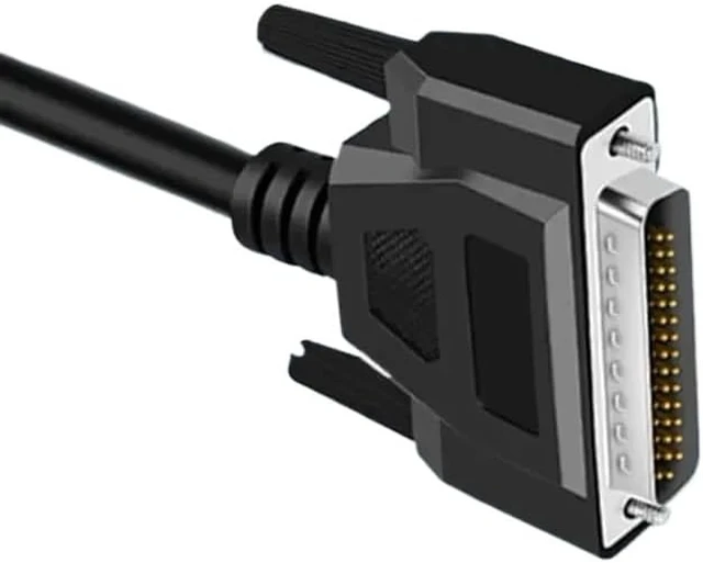 Alt view image 4 of 5 - Pure Copper DB44 Extension Cable 3 Row of 44 Pin Male to Male to Female Data Line Industrial Grade CNC Programmer Signal Wire(Female to Female,300CM)