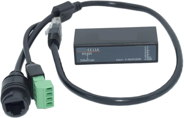 Alt view image 2 of 6 - EE11 EE11A MINI RS485 to Ethernet Modbus Serial Server(EE11 kit 3)