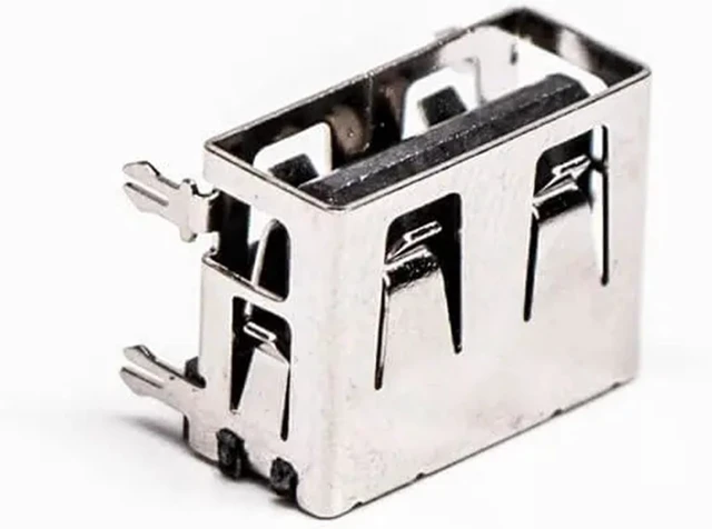 Alt view image 4 of 6 - USB Connector for PCB Mounting Female Through Hole
