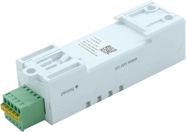 Alt view image 6 of 7 - DIN-Rail Serial Port RS485 to Ethernet Converter IoT Server