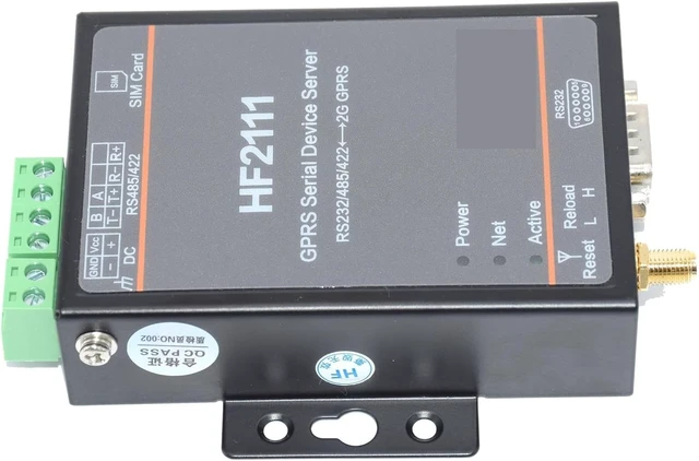Alt view image 3 of 6 - Serial Port RS232 RS485 RS422 to 2G GPRS GSM Converter Server